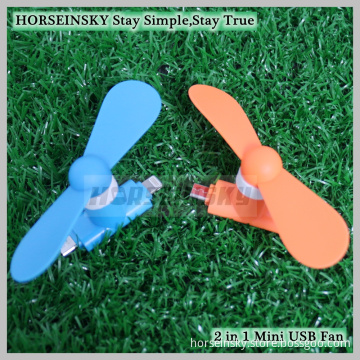 Smart Phone Fan Smart Phone USB Cooler Micro Mini Fan for iPhone and Android